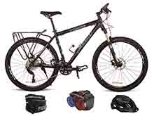 fuji code 3-xt police mountain bike basic patrol combo