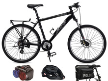 fuji code 1 police bike combo