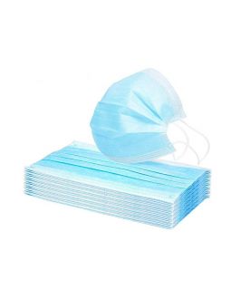 3 Ply Disposable Protective Face Masks - Box of 50