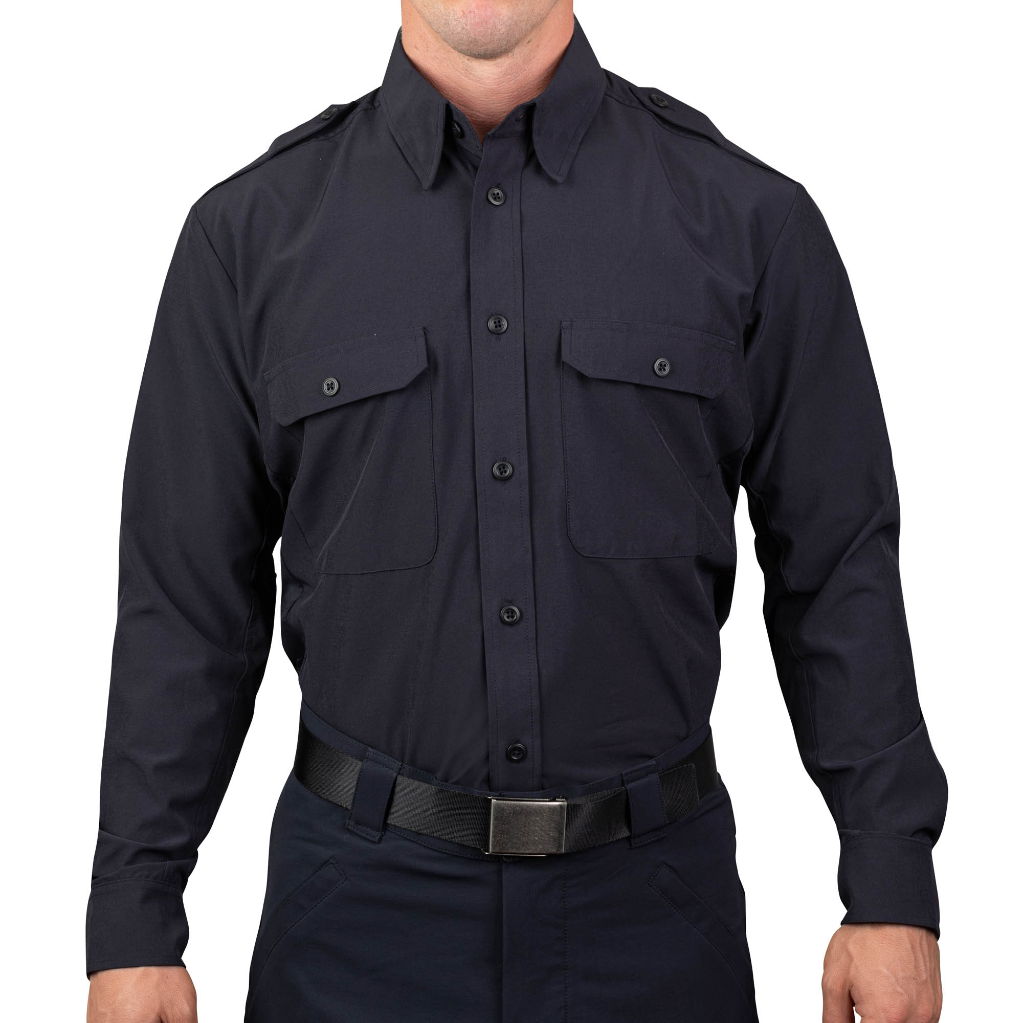 Bellwether 133 Stretch Woven Long Sleeve Bike Patrol Shirt : Police ...