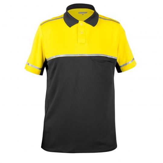 Bellwether 101 Bike Patrol Polo Shirt - Yellow/Black