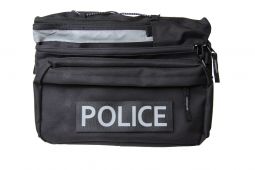 C3Sports Ultimate Bike Patrol Trunk Bag - Police Security Sheriff EMS Decals
