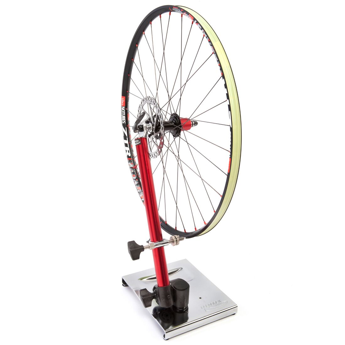truing bike wheel without stand