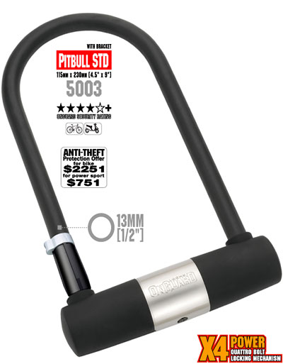 on guard bicycle lock